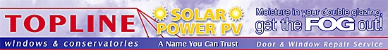 Topline Windows, Waterlooville, Hampshire: Double Glazing, Exterior Doors, Conservatories,  and Solar Panels